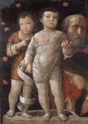Andrea Mantegna The Holy Fmaily with Saint John oil on canvas